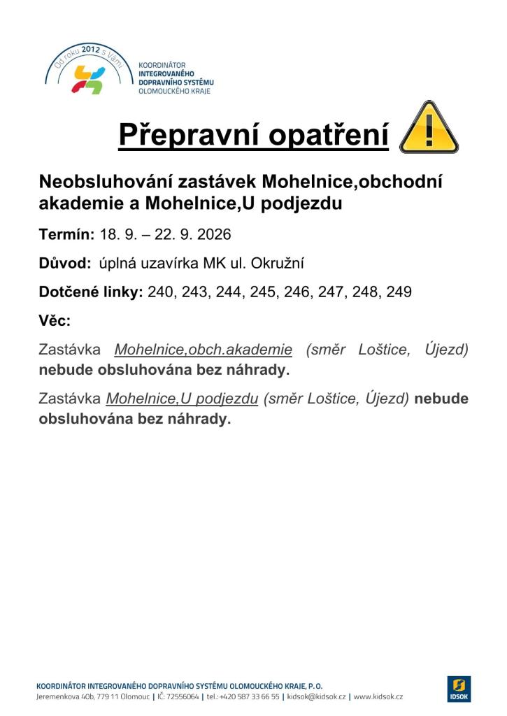 uzavírka